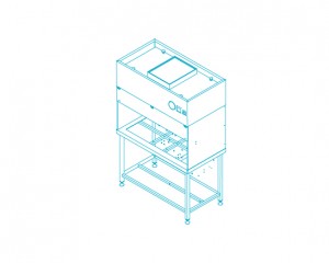 Laminaire flowkast voor EUV onderzoek