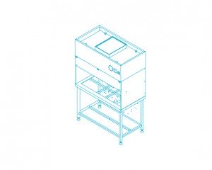Laminaire flowkast voor EUV onderzoek