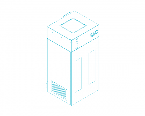 LASER-SAFE CLEANROOM MACHINE ENCLOSURE – CUSTOM DESIGN