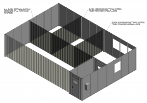 Hardwall cleanroom grade 2 en 4 cleanroom verpakken