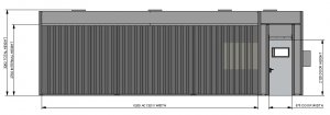 Hardwall cleanroom grade 2 en 4 cleanroom verpakken