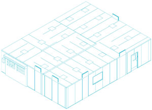 PanelBloc cleanroom - cleanroom assemblage