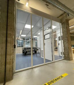 Modulaire hardwall cleanroom Nobleo Technology