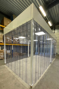 Mobiele Softwall cleanroom