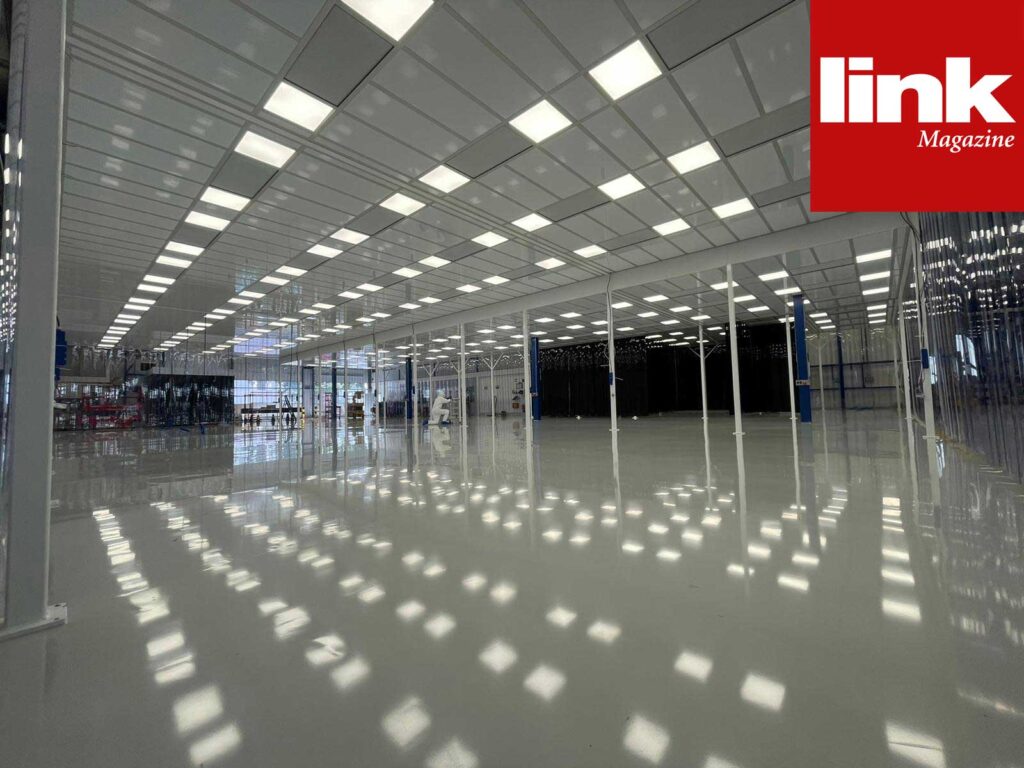 Softwall cleanroom bij VDL ETG