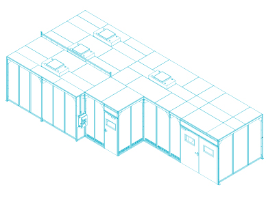 MODULAR HARDWALL CLEANROOM – MACHINEFABRIEK WESTERHOF